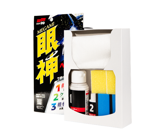 Кварцевое покрытие для фар SOFT99 MEGAMI Headlight Refresh 03135